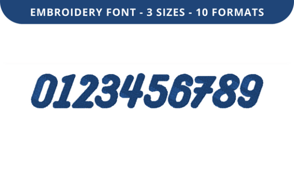 Buck Harry Font 0 to 9
