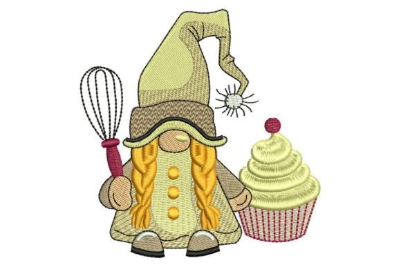 Cupcake Gnome: Sweet Charm for Handmade Gifts
