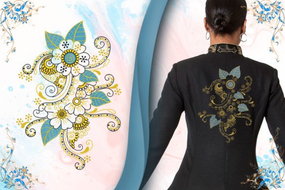 Floral Back Motif: A Boutique Embroidery Review