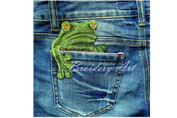 Frog Patch: A Craft Fair-Ready Embroidery Design