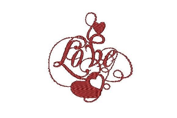 Love Script: Romantic & Swirly Valentine’s Embroidery