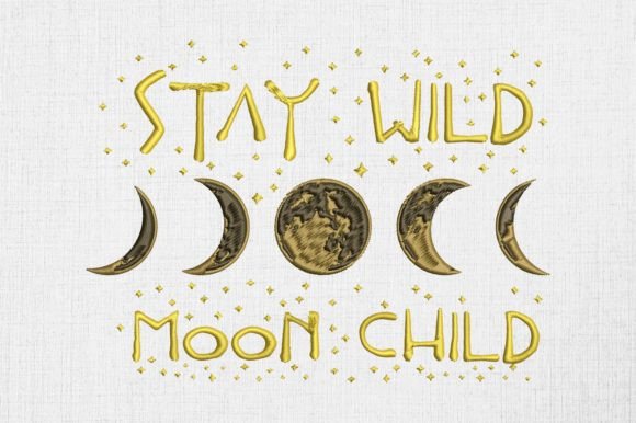 Moon Phase Stay Wild Moon Child Hippie