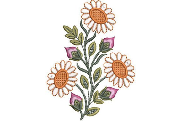 Sunflower Bunch Embroidery Design Review